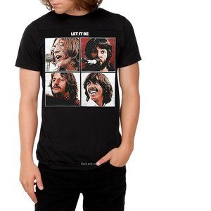 The Beatles Let It Be rock Official T-Shirt M NWT